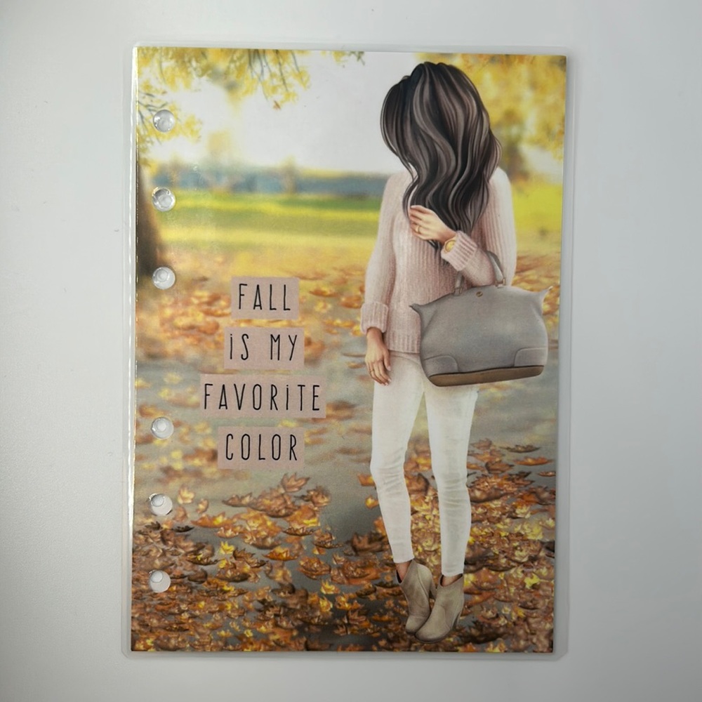 A6 - Fall Theme Picture Agenda Divider Dashboard (Fall is my favorite color)